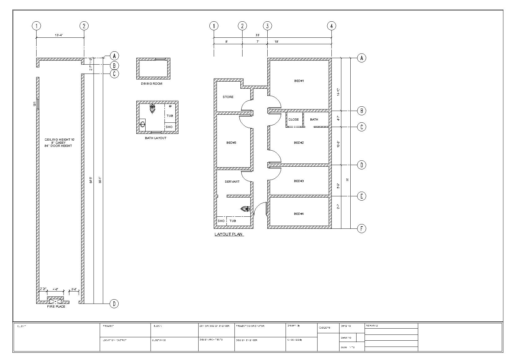 Micheal Harrington's building design for Architecture 